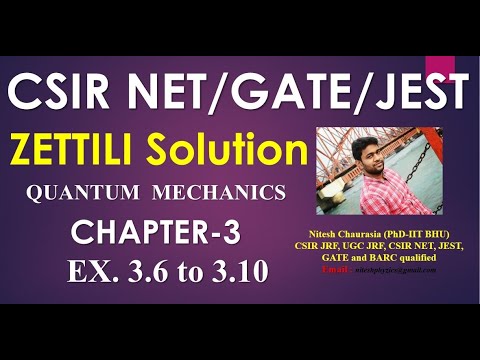 solution manual of zettili quantum mechanics